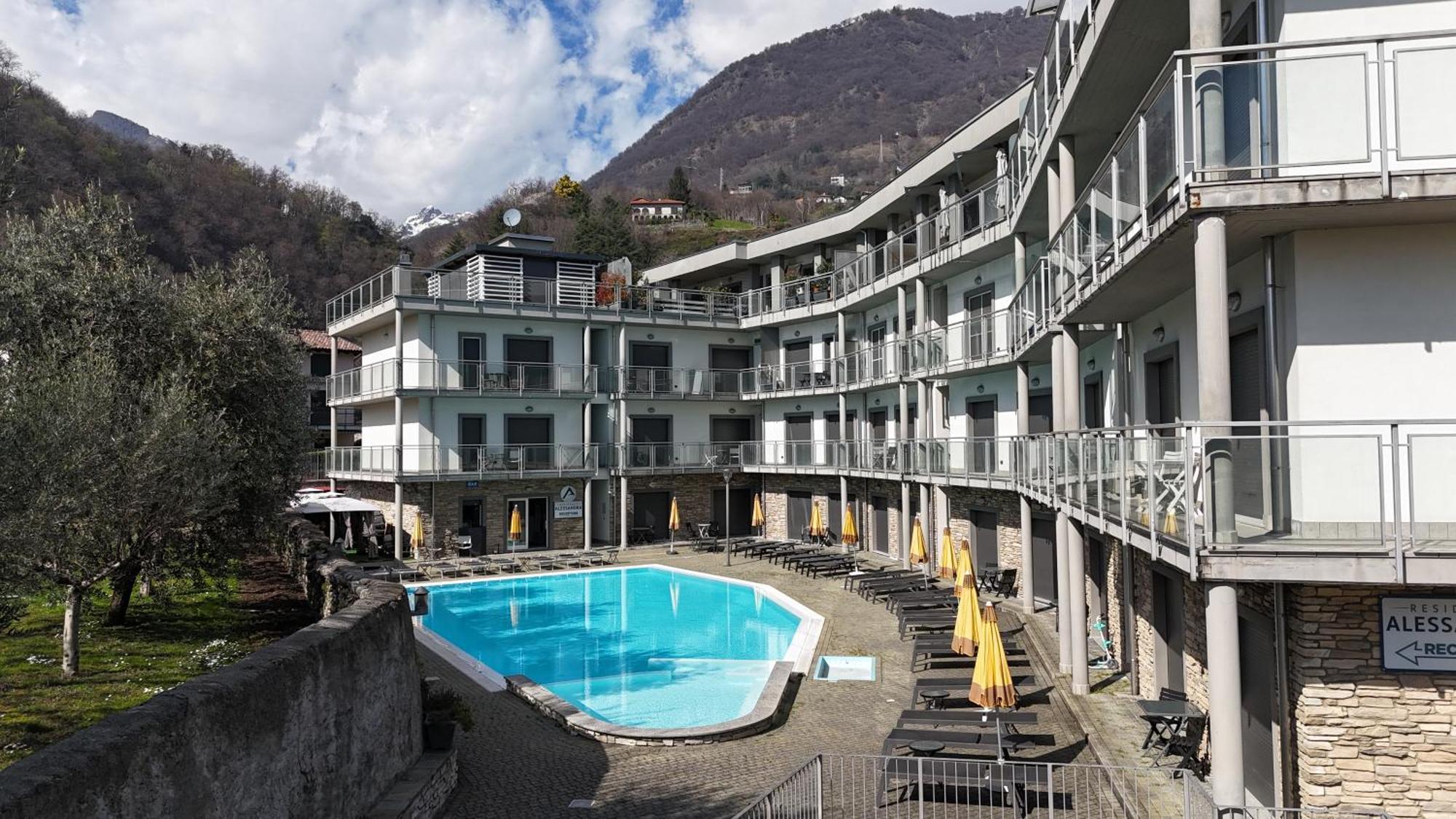 Hotel Residence Alessandra Домазо Экстерьер фото