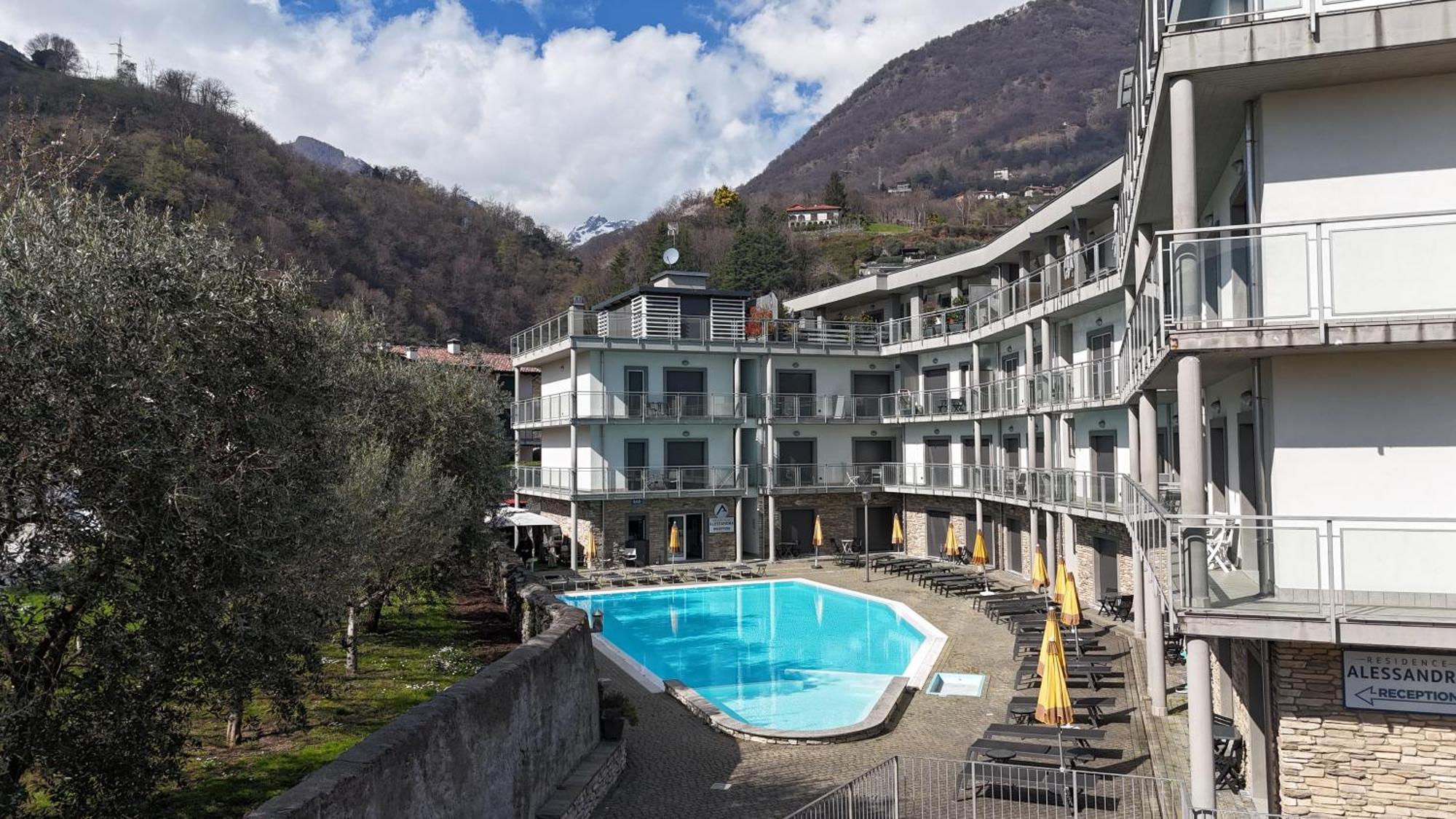 Hotel Residence Alessandra Домазо Экстерьер фото